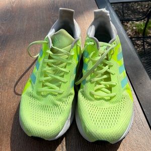 Women’s yellow green Adidas size 11